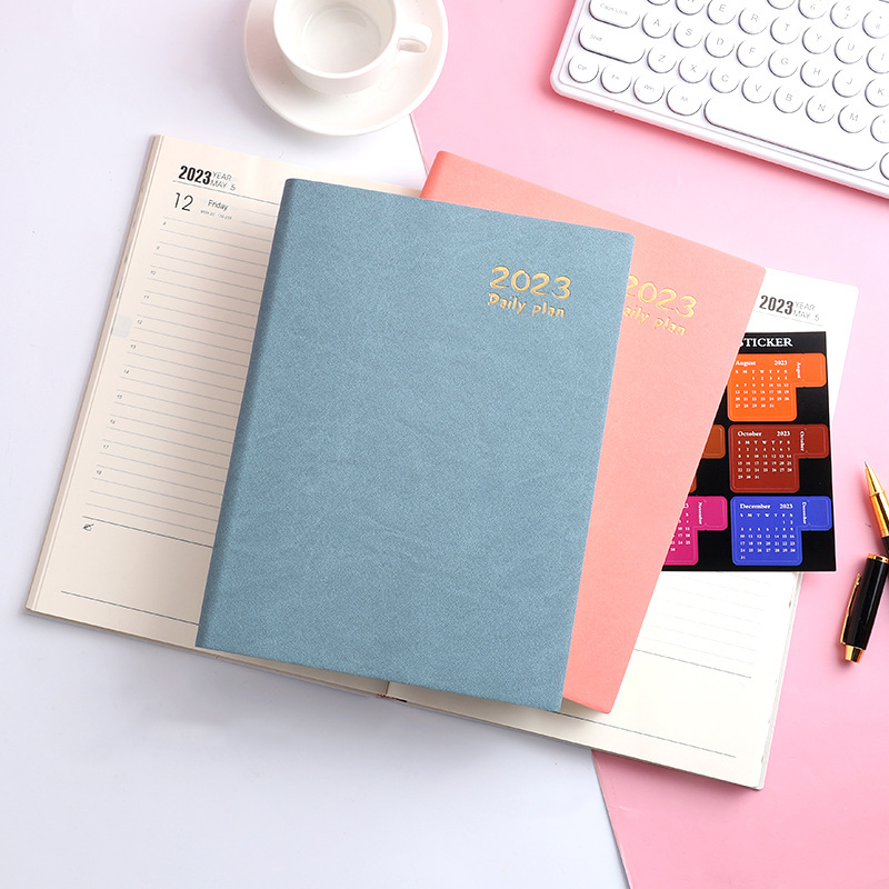 12 Month 2023 Weekly Vertical Planner, Hard Cover, A4 ( 11.3"x8.3")