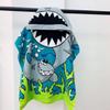 Soft Girl Boy Cartoon Bathrobe Hoodie Unisex Towels Bath Robe Poncho for Kids