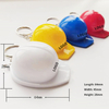 Hard Hat Safety Helmet Bottle Opener Keychain