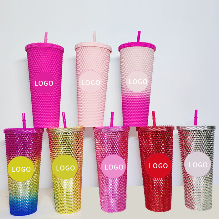 Durian Plastic Straw Cup