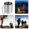 Stainless Steel Tea Coffee Mug