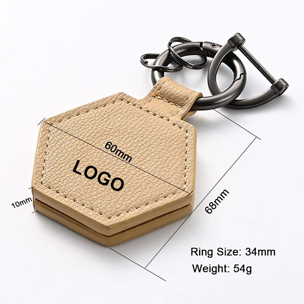 Custom Magnetic Sun Hat Clip Holder Keychain Outdoor Leather 