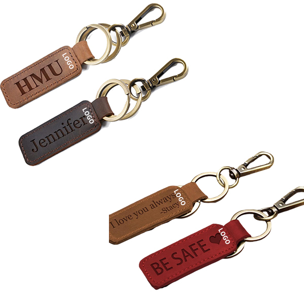 Cross-Border Similar PU Leather Keychain