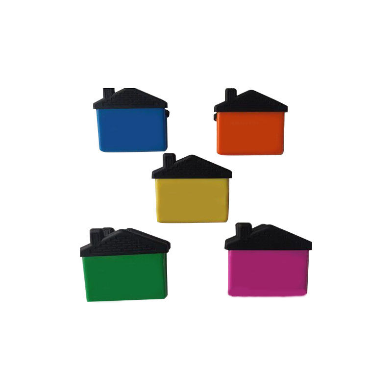 Plastic House Magnetic Clip