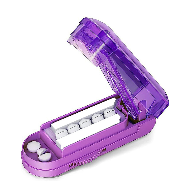 Multi-piece Clamshell Pill Cutter