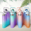 Color Changing Water Bottle 3 Piece Plastic Cup Set