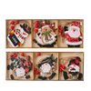 New Christmas Decorations Wooden Pendant Santa Claus