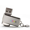 32G Waterproof Rotatable Metal USB Flash Drive