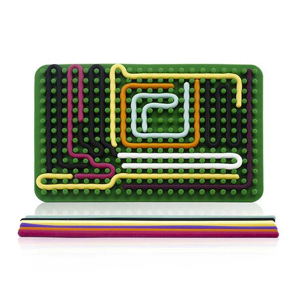 Children's Puzzle Relief Toy Silicone Sensory Activity Board