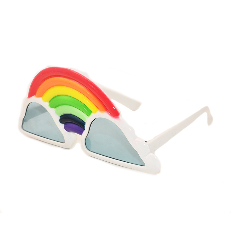 2024 Custom Fun Rainbow Cloud Party Sunglasses
