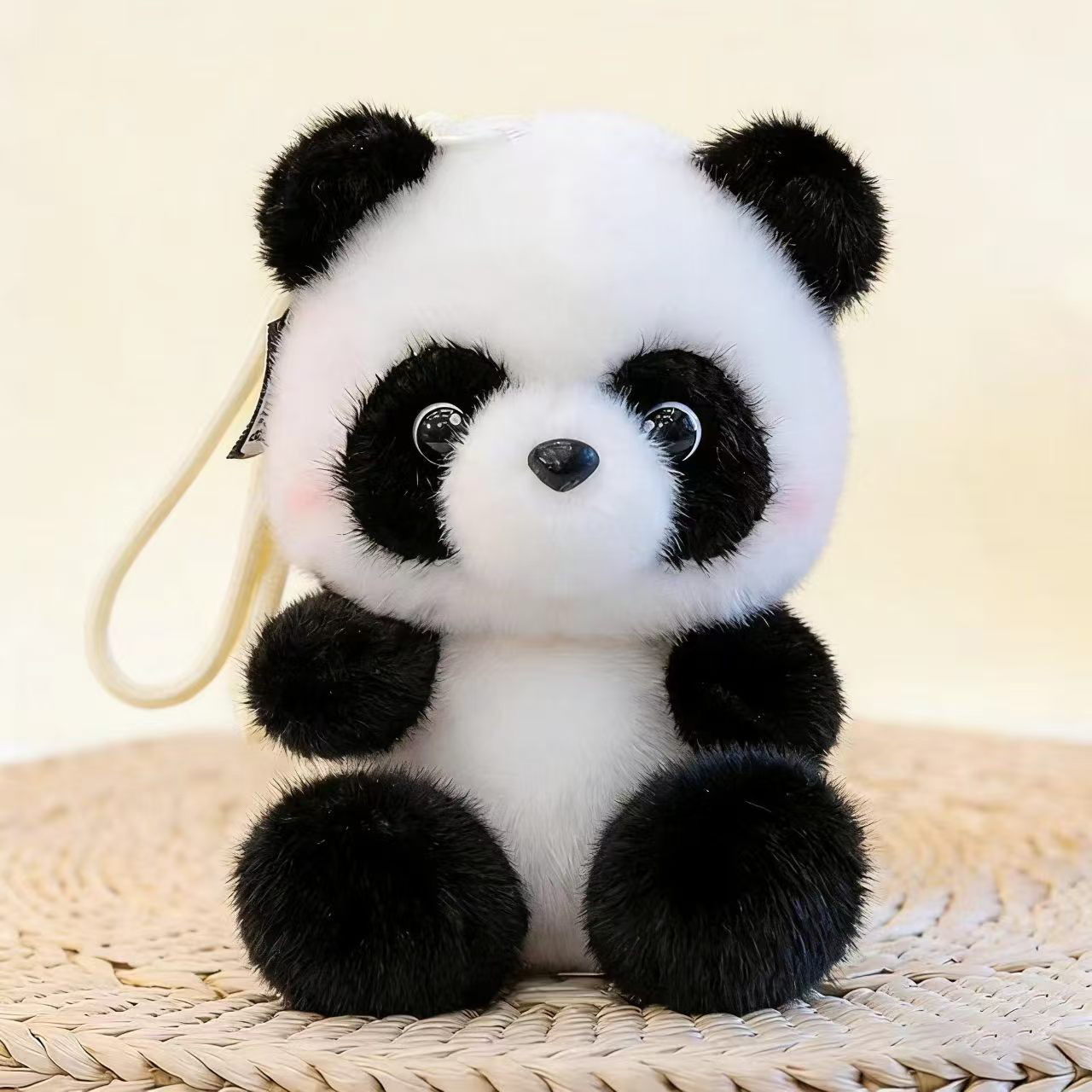 Plush Animal Keychain Scented Keyring Stuffed Toy Accessory