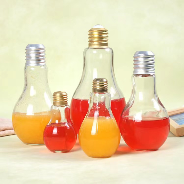 16 oz Light Bulb Cup with Straw