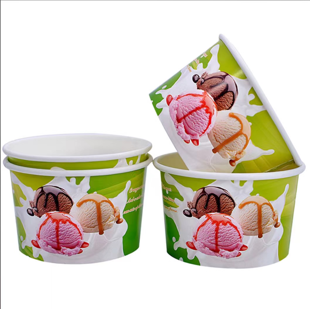 Custom Size 5 oz Disposable Paper Bowl