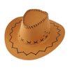 Suede Cowboy Hat With Cords