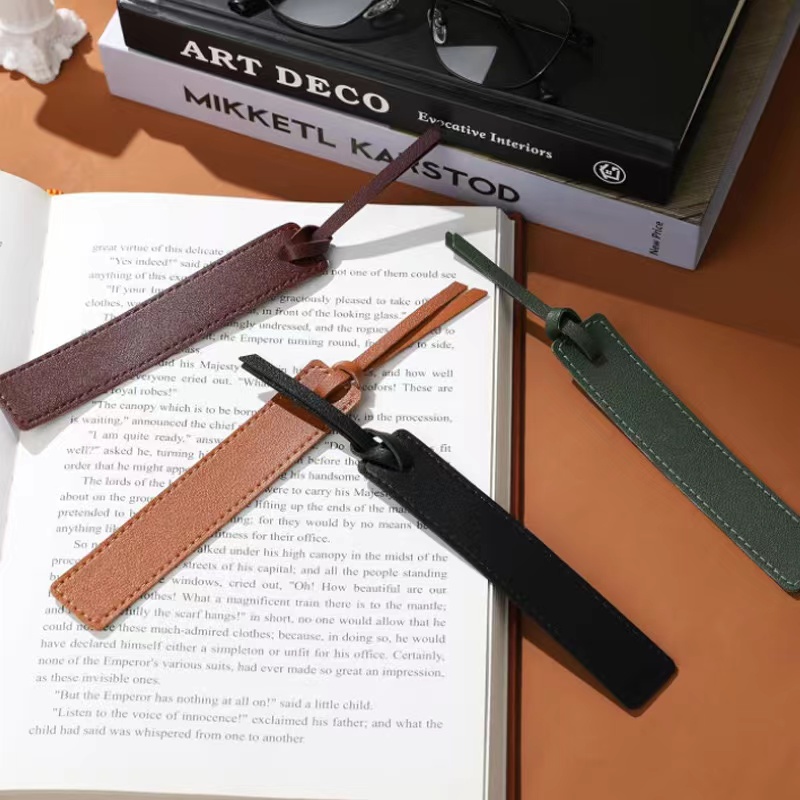 PU Leather Bookmark