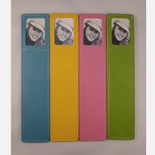 PU Leather Bookmark With Photo Frame
