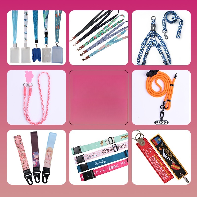 Custom Polyester Sublimation Lanyard/Badge Reel