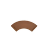 Fan-shaped PU Leather Bookmark