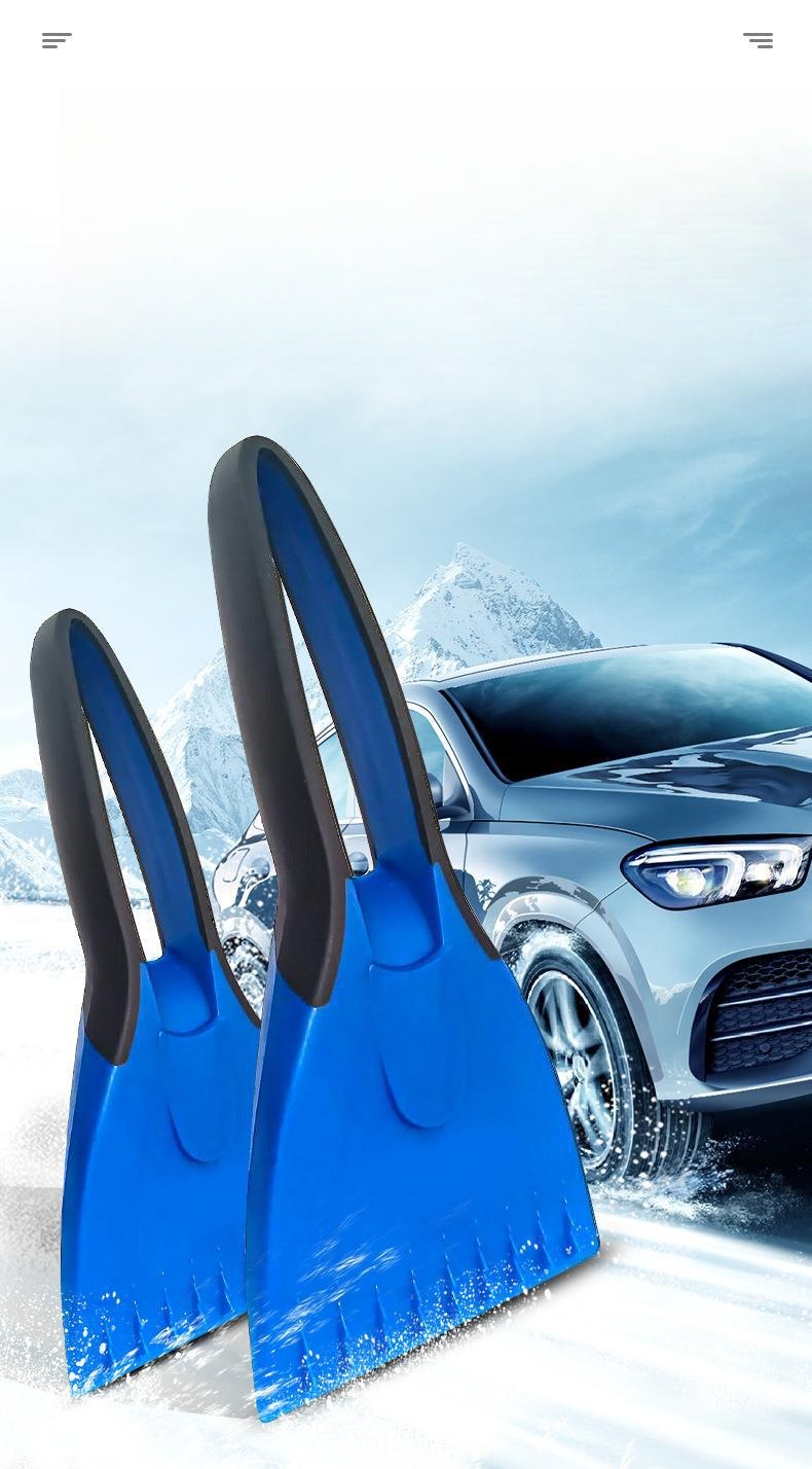 Winter Car Windshield Plastic Snow Ice Scraper Shovel