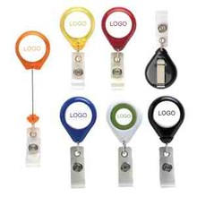 30" Retractable Badge Holders With Reels