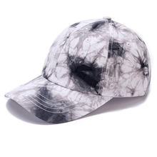 Unique Cotton Tie Dye Low Profile Cap Hiphop Baseball Cap Fashion Dad Hat