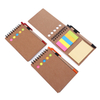 New Designed Sticky Note Notebook Spiral Binding Notepad Kraft Paper
