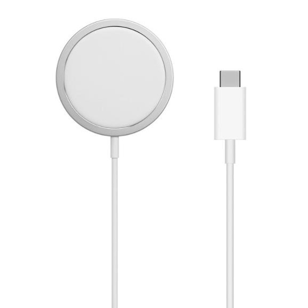 Magnetic Wireless Charger Fast Charging Pad, Quick Charge, Compatible with iPhone, 15W Adapter Plug