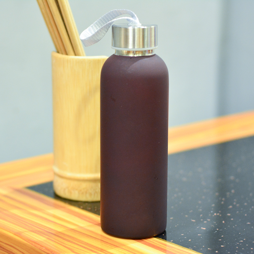500ml Rubber Paint Tactile Color Changing Stainless Steel Bottle