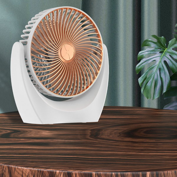 Desk Fan Small Table Fan Portable Fan Speed Adjustable Mini Personal Fan for Home Office Bedroom Desktop