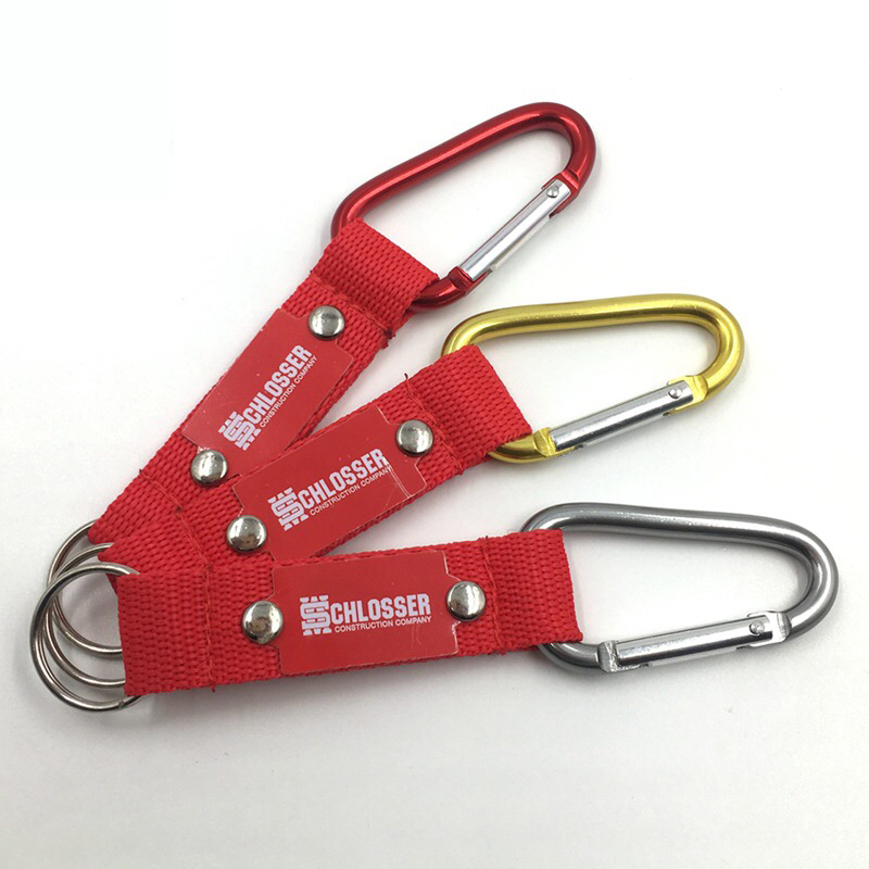 6# Aluminium Mountaineering Buckle Carabiner Hook