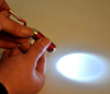 Flashlight with Carabiner