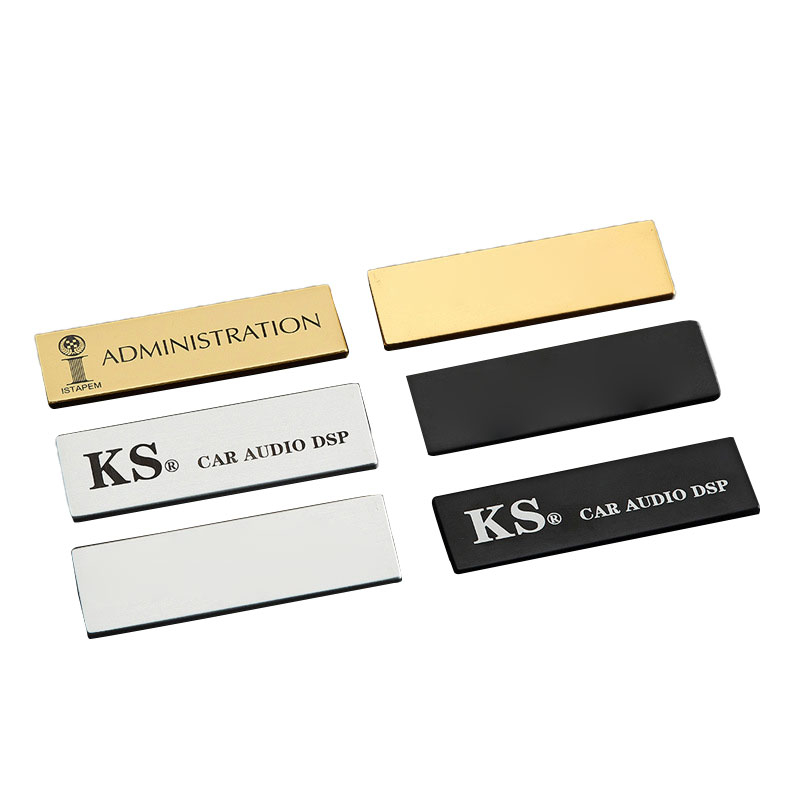 Metal Alumina Badge