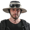 Safari Sun Blocker Hat with Glasses Holder