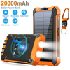 Wireless Fast Charging Solar Power Bank