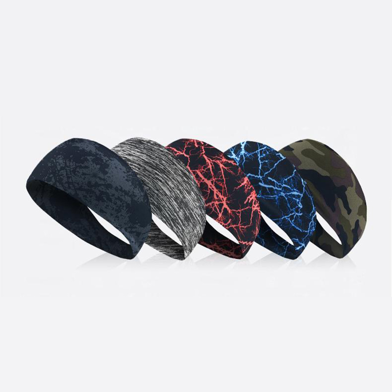 Athletic Hair With a Sweat Band Breathable