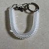 Acrylic Transparent Double Card Protective Cover Plastic Key Chain Display License