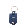 Blanks Leather Digital Photo Metal Key chains Laser Printing Key Rings