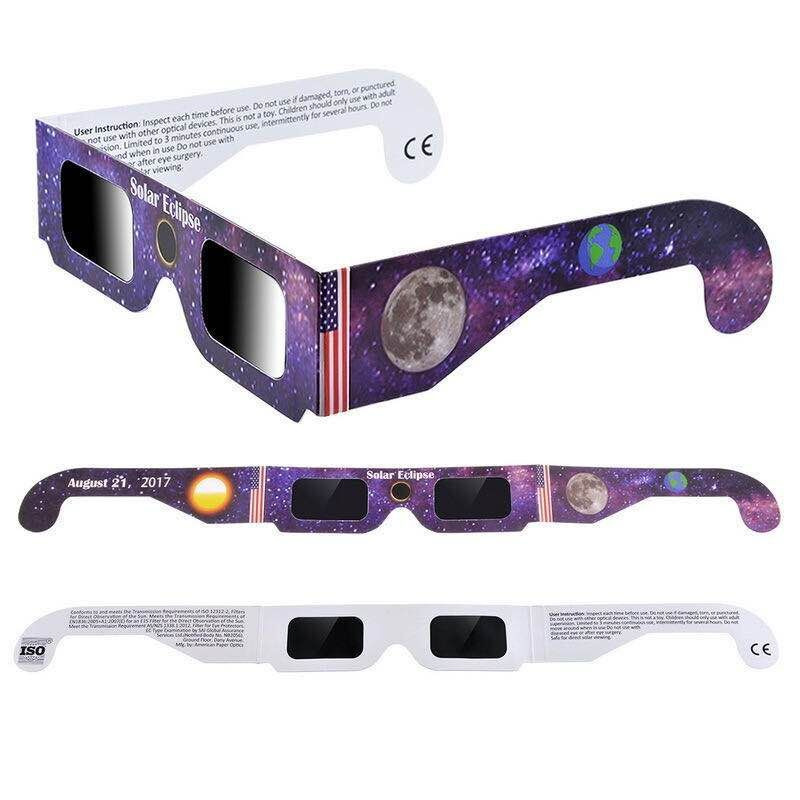 Solar Eclipse Glasses Paper