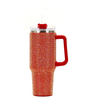 Customized Diamond Studded 40oz Insulated Tumbler