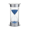 Fall-proof Silver Cover Hourglass Timer Quicksand Bottle