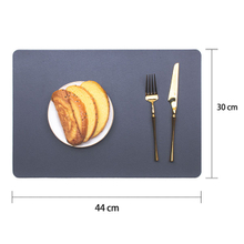 Non-slip Heat Resistant PU Leather Insulated Mat Table Mat