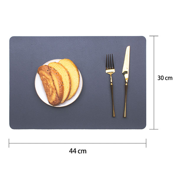Non-slip Heat Resistant PU Leather Insulated Mat Table Mat