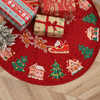 New Cartoon Round Elk Christmas Tree Decoration Base Mat