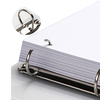 A4 Transparent Folder With Four Punch Binders
