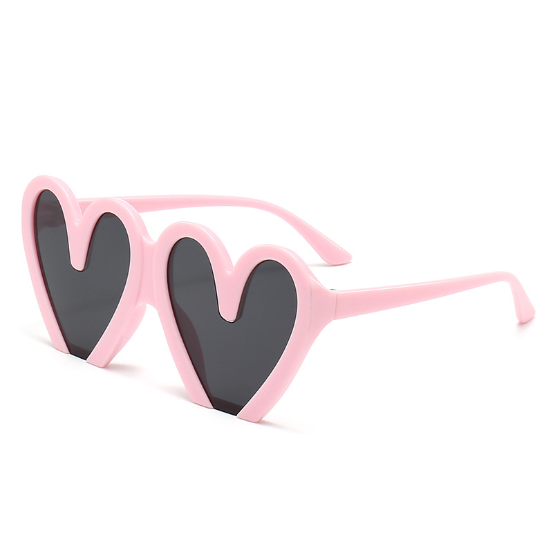 2024 Custom Fun Heart-Shaped Party Sunglasses