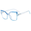 2024 Summer Large Square Gradient Color Fashion Sunglasses