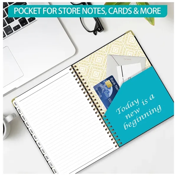 July 2026 June 2027 A5 Spiral Planner Notebooks 12 Months