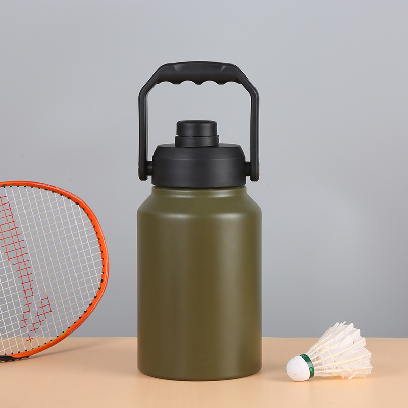 64oz Insulated Stainless Steel Outdoor Travel Jug Ice Bucket