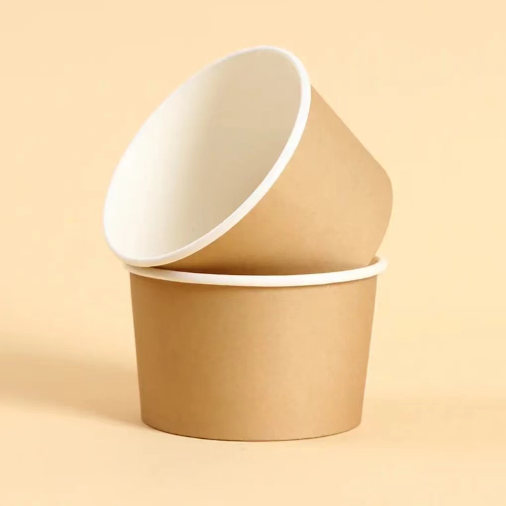 Custom Size 5 oz Disposable Paper Bowl