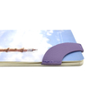 Fan-shaped PU Leather Bookmark